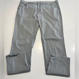 Rhone Mens Everyday Five Pocket Pants Gray Size 40X32 Golf Classic Straight Leg